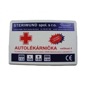 Steriwund Autolékárnička plast vyhl.č.206/2018