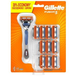 Gillette Fusion5 Pánský holicí strojek, 1 holicí strojek, 11 náhradních hlavic