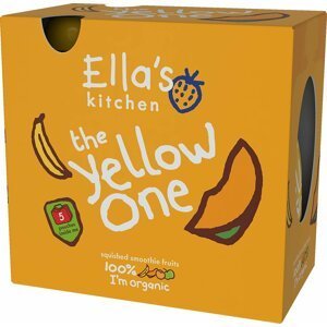 Ella's Kitchen BIO YELLOW ONE ovocné pyré s banánem 5 x 90 g