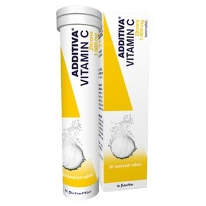 Additiva Vitamin C 1000 mg Zitrone 20 šumivých tablet