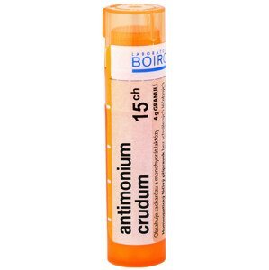 Boiron Antimonium Crudum 15CH granule 4 g