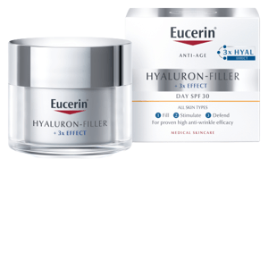 Eucerin Hyaluron-Filler +3xEffect denní krém SPF30 50 ml