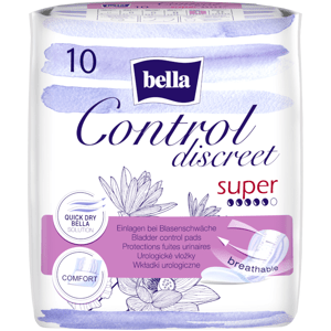 Bella Lady Control Discreet Super urologické vložky 10 ks