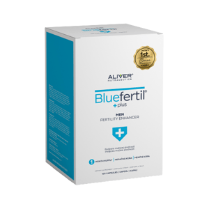 Aliver Nutraceutics Bluefertil plus - high potency for men 120 kapslí