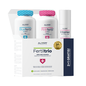 Aliver Nutraceutics Fertiltrio - partnerská kúra pro podporu plodnosti + dárek