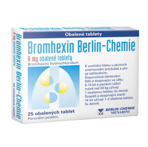 Bromhexin 8 Berlin-Chemie 8 mg 25 tablet