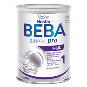 Nestlé BEBA EXPERTpro HA 1, kojenecká výživa, potravina pro zvláštní lékařské účely, od narození, 800 g