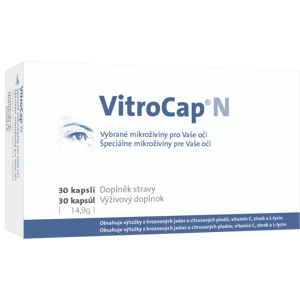 VitroCap®N Vybrané mikroživiny pro Vaše oči 90 kapslí