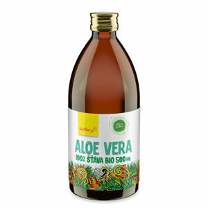Wolfberry Aloe vera šťáva 100% BIO 500 ml