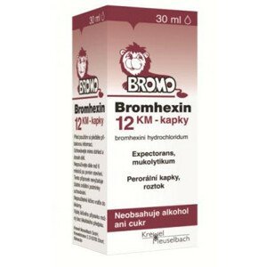 Bromhexin 12 KM-kapky perorální kapky roztok 30 ml