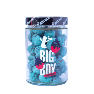 Big Boy ® Modrá malina nebe v hubě 160 g