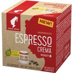 Julius Meinl Kompostovatelné kapsle Inspresso Espresso Crema 10 kapslí