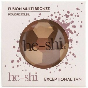 He-Shi Pudrový bronzer s matným efektem 10 g