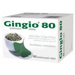 Gingio 80 mg, 60 tablet