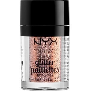 NYX Professional Makeup Metallic Glitter - Třpytky na obličej i tělo - Goldstone 2.5 g