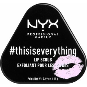 NYX Professional Makeup ThisIsEverything Lip Scrub Peeling na rty 14 g