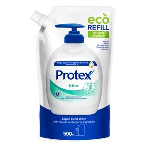 Protex Ultra tekuté mýdlo s přirozenou antibakteriální ochranou náhradní náplň 500 ml