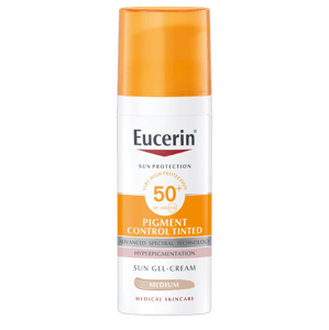 Eucerin SUN Pigment Control Tinted SPF50+ středně tmavá 50 ml