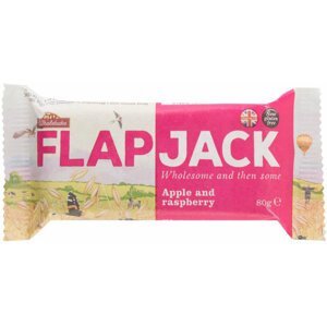 Wholebake Flapjack ovesný malina-jablečná šťáva bezlepkový 80 g