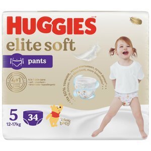 Huggies Elite Soft Pants - 5 34 ks