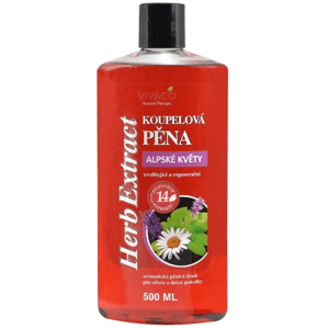 Herb Extract Pěna do koupele Alpské květy 500 ml