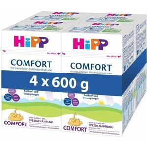 HiPP Comfort Speciální kojenecká výživa 4 x 600 g