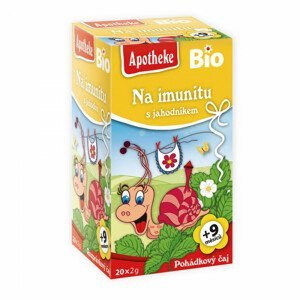 Apotheke Dětský Pohádkový čaj Imunita s jahodník sáčky 20 ks