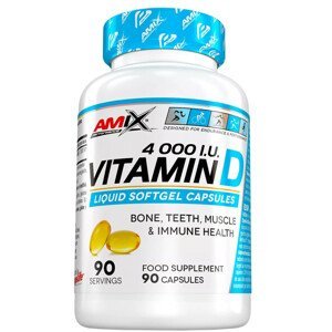 Amix Vitamin D - 4000 I.U. 90 kapslí