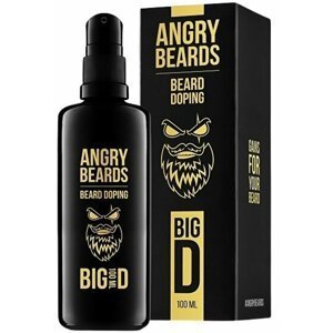 Angry Beards Beard Doping Přípravek na růst vousů BIG D 100 ml