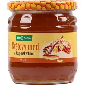 Bio*nebio Květový med z Doupovských hor 500 g