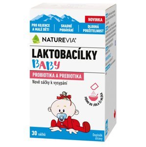 NatureVia Laktobacílky baby sáčky 30 ks