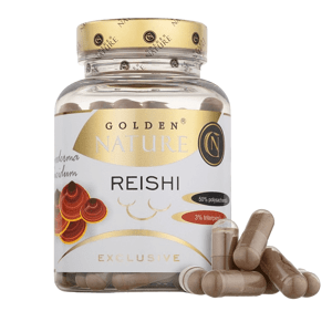 Golden Nature Exclusive Reishi 50% polysacharidů 100 kapslí
