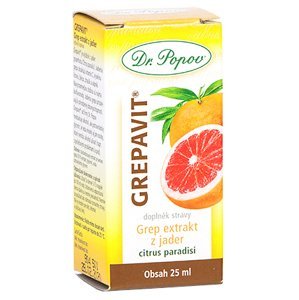 Dr.Popov Grep extrakt z jader (Grepavit) 25 ml