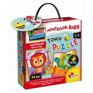 Liscianigioch Montessori Baby Touch - Puzzle 24 ks