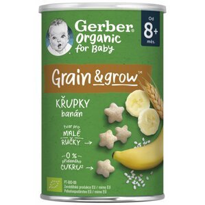 Gerber Organic Křupky banánové 35 g
