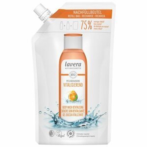 Lavera Revitalizující sprchový gel s pomerančovo-mátovou vůní náhradní náplň 500 ml
