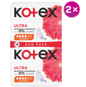 Kotex Ultra Normal double 2 x 16 ks