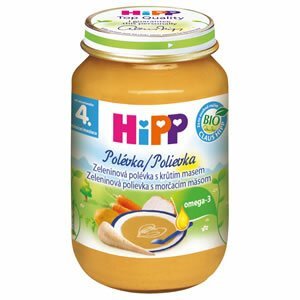 HiPP Polévka BIO Zeleninová s krůtím masem 190 g