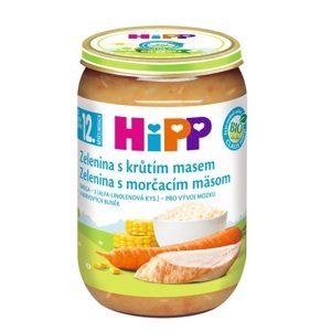 HiPP Dětské menu Zelenina s krůtím masem 220 g
