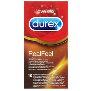 Durex Prezervativ Real Feel 10 ks