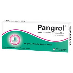 Pangrol 20000 IU 20 tablet
