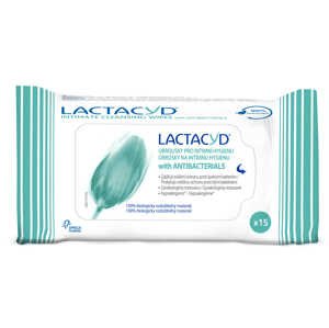 Lactacyd Ubrousky Antibakteriální 15 ks