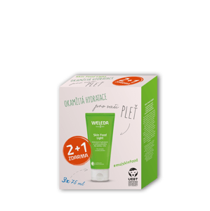 Weleda Skin Food Light Multipack 2+1, sada - 3x vyživující krém