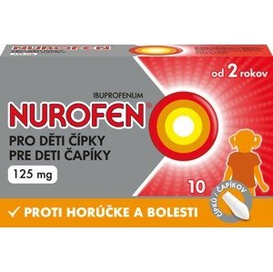 Nurofen pro děti 125 mg čípky