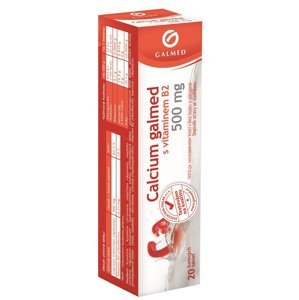 Galmed Calcium 500 mg 20 šumivých tablet