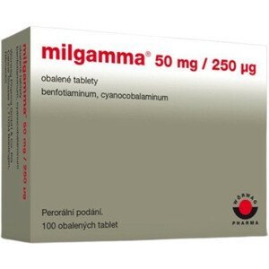 Milgamma 50 mg 100 tablet