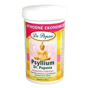 Dr.Popov Psyllium indická rozpustná vláknina 240 g