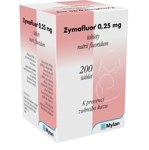 Zymafluor 0.25 mg 200 tablet