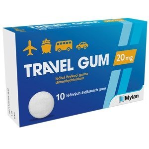 Travel-Gum 20 mg 10 ks