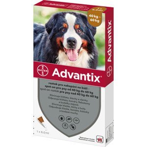 Advantix pro psy 40-60kg spot-on 6 ml